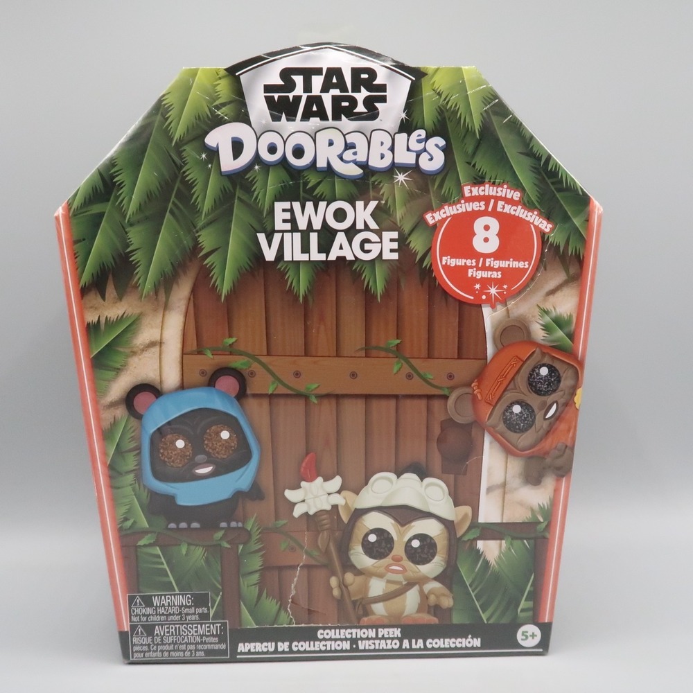 Disney Doorables Star Wars Ewok Village Collection Peek with8 Exclusive Figures